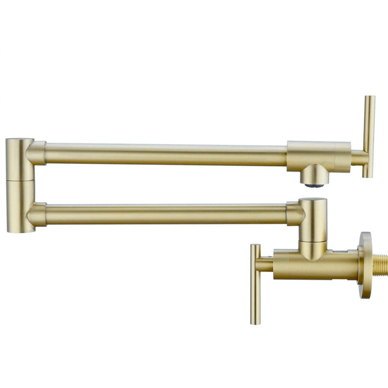 Pot Filler, Brushed Gold