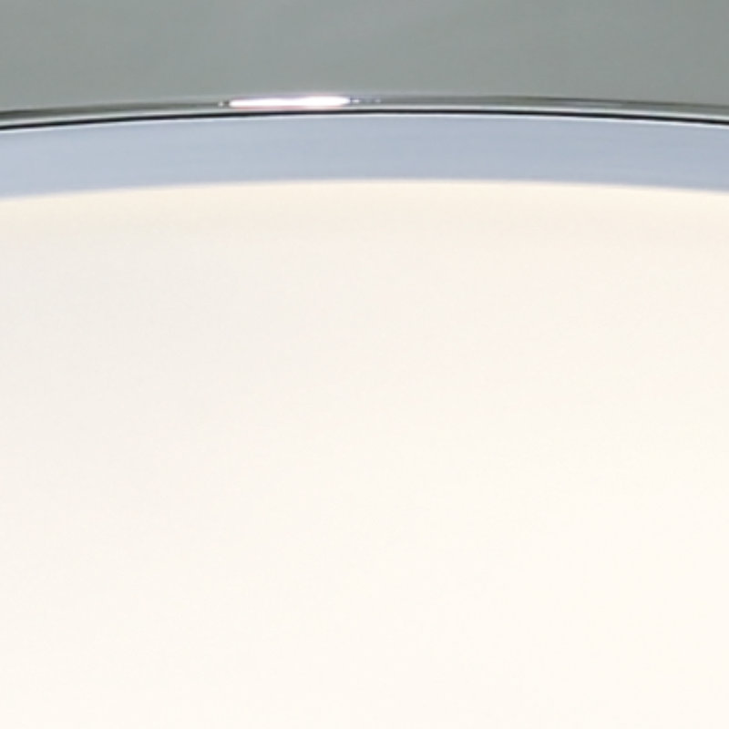 Bramlett Glass Flush Mount, Chrome