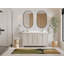 Meuble-lavabo double 60 po avec plateau Chicago-95752050