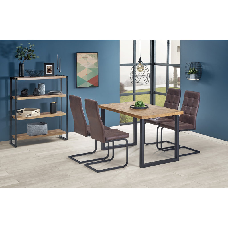 Amante Solid Wood Base Dining Table