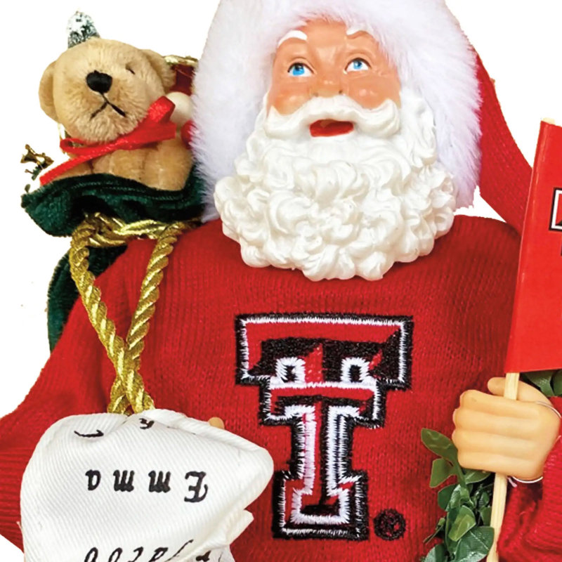 NCAA 12 "College Spirit Proud Santa, Red Raiders de Texas Tech
