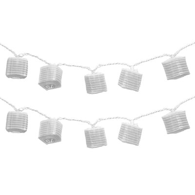 Kennon Outdoor 10 - Bulb 84'' Plug-in LED Novelty String Light