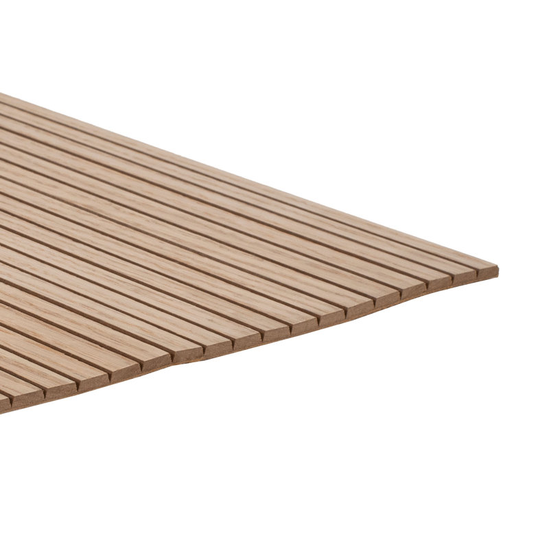 Panneaux muraux décoratifs Tambour Flex, Red Oak