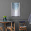 Art mural en métal «Fancy Dots Blue» par Andrea Haase-102368501