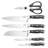 Cuisine::pro® ARTISAN Finster Knife Block 7 Piece
