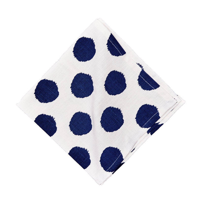 Serviette de table en coton 18 po, Bleu marine