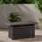 30,000btu Rectangular Iron Fire Pit With Secluded Tank Space - 45.00”w X 42.00”d 24.6”h, Black, Simple Assembly Task Featuring Inner Cover Needed