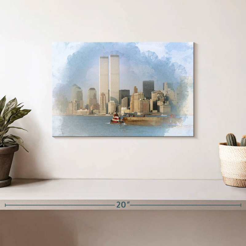 Le World Trade Center, H 8 po x l 12 po