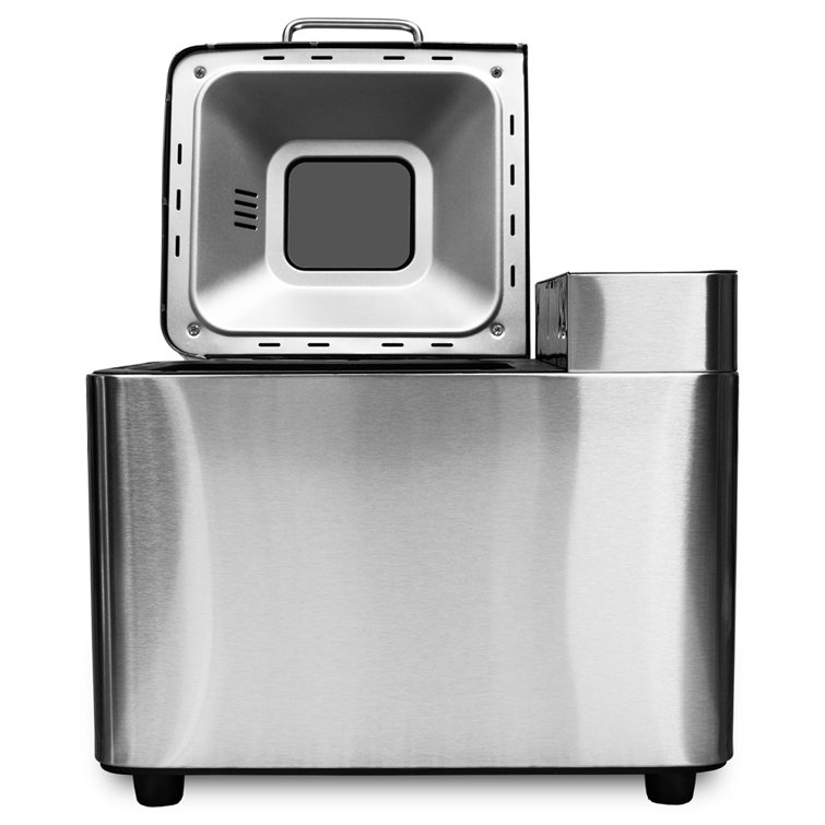 CalmDo Fully Automatic Bread Maker Machine 15 Programs - Silver