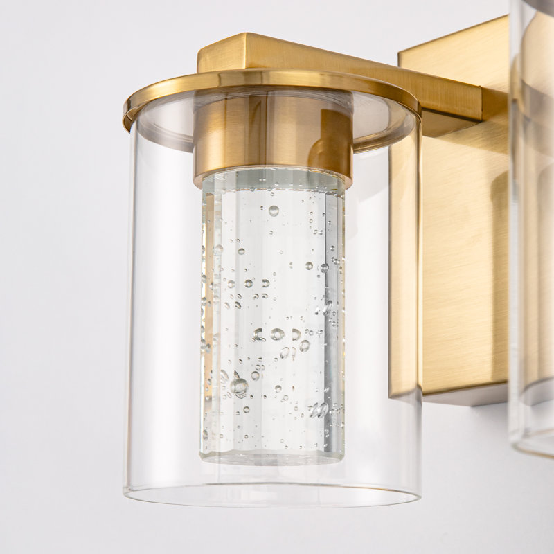 Dimmable LED Vanity Light, 3, Gold