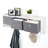 5 - Hook Wall Mounted Coat Rack with Storage in White