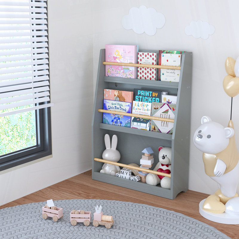 3 Tier Book Shelf, Grey
