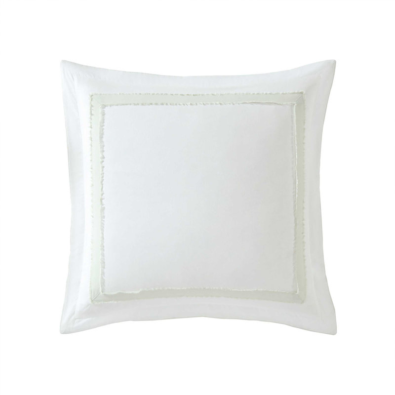 Laura Ashley Mila European Sham, Green