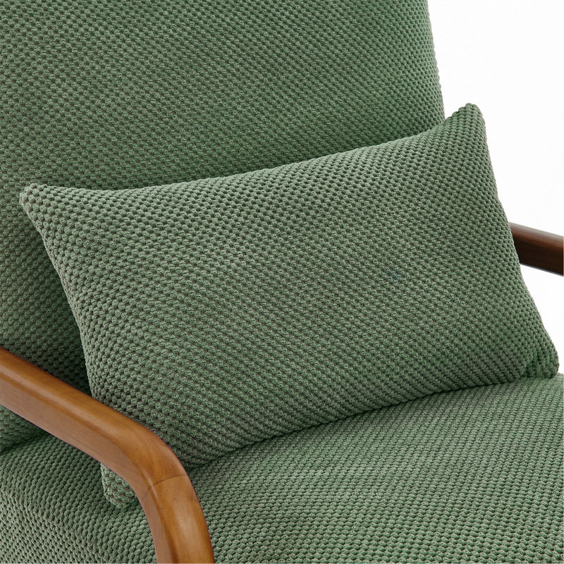 Chaise longue en bois, Dark Green