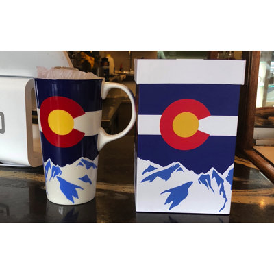 Cypress Home Earthenware Travel Mug