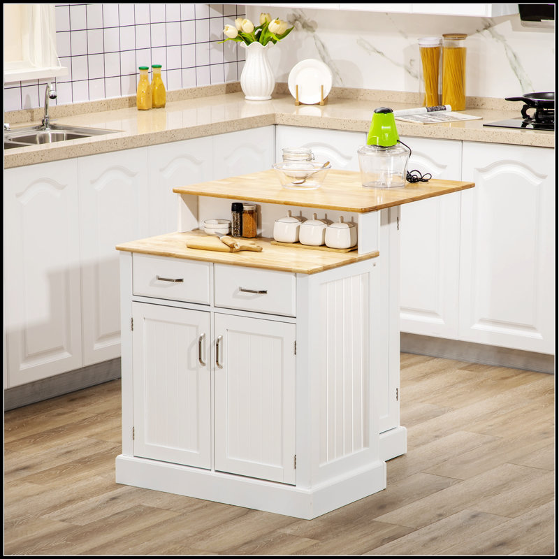 Îlot de cuisine blanc polyvalent avec armoire de rangement spacieuse, parfait pour les cuisines modernes et fonctionnelles