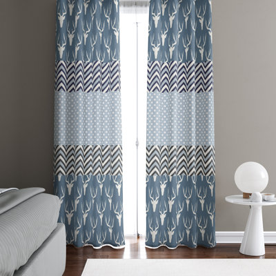 Semi Sheer Curtain Panel Pair