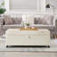 Grand repose-pieds de rangement avec roulettes Modern-102068351