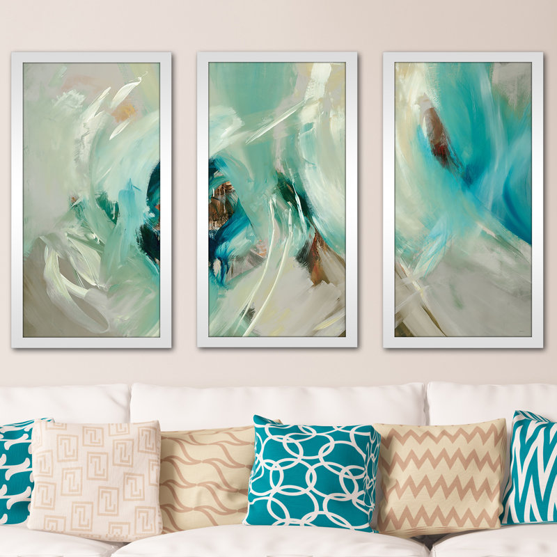 " Bella " 3 - Pieces, 33.5" H x 52.5" W x 1" D