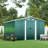Ajay 8ft. W x 10ft. D Metal Apex Tool Shed-1616926725