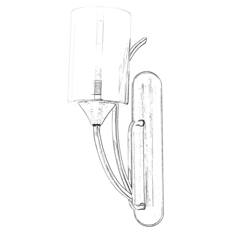 Iron Armed Sconce