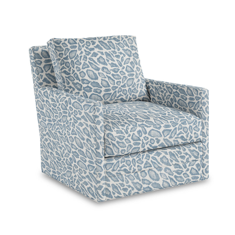 Austin Swivel Club Chair, Breckenridge Snow