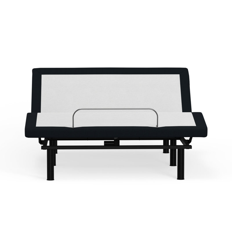 Model 3 Queen Base With Zero And Metal Support For Better Posture Size Bed Adjustable Options - Head Foot Articulations, Memory Buttons, Wireless Remote, Grey Structure