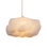Luminaire suspendu en coton blanc Cloud, lustre créatif pour chambre d'enfant