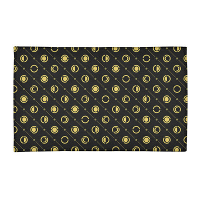 Chenille Geometric Indoor Rug