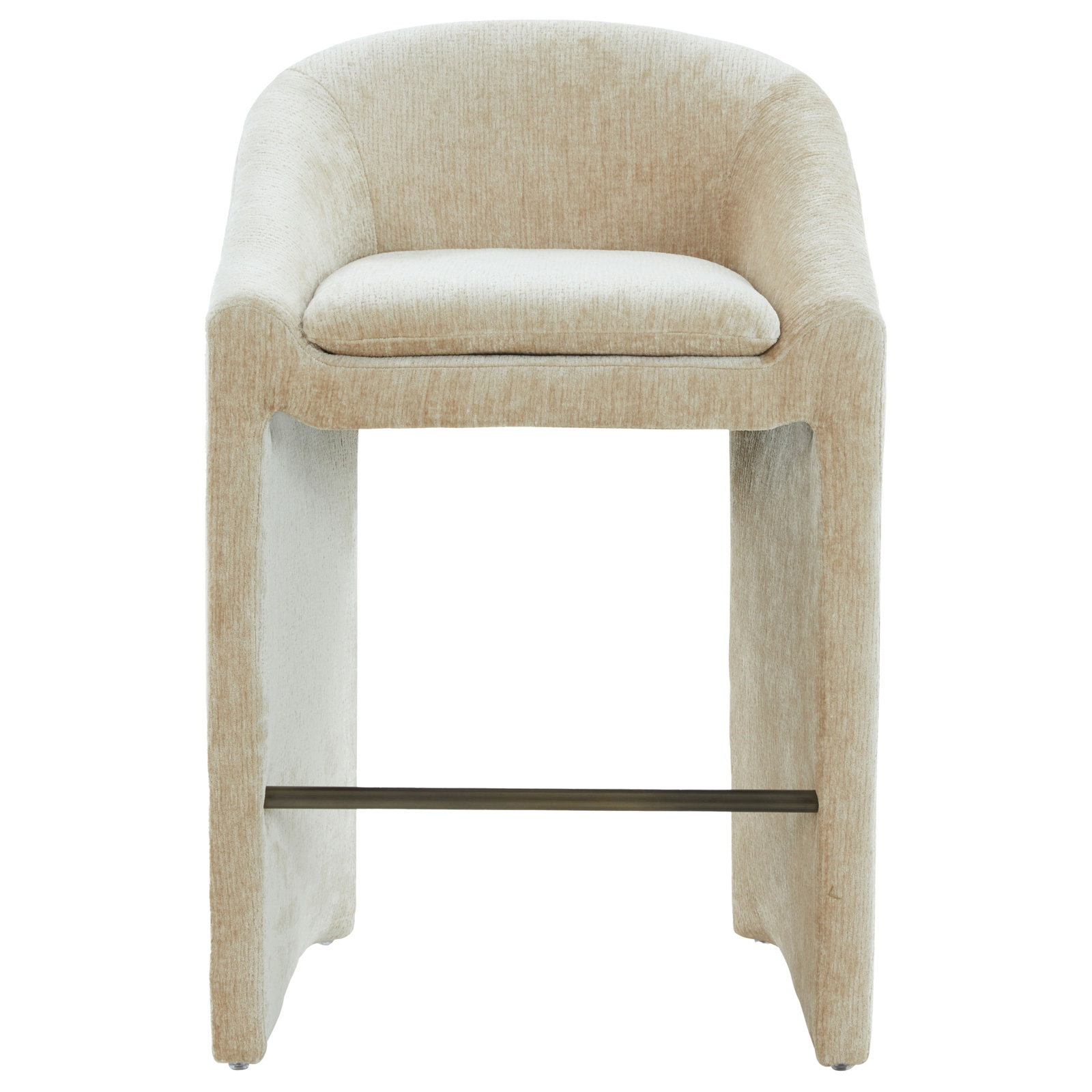 Oshawa Bar and Counter Stool, Bar Stool (30.7" Seat Height), Taupe