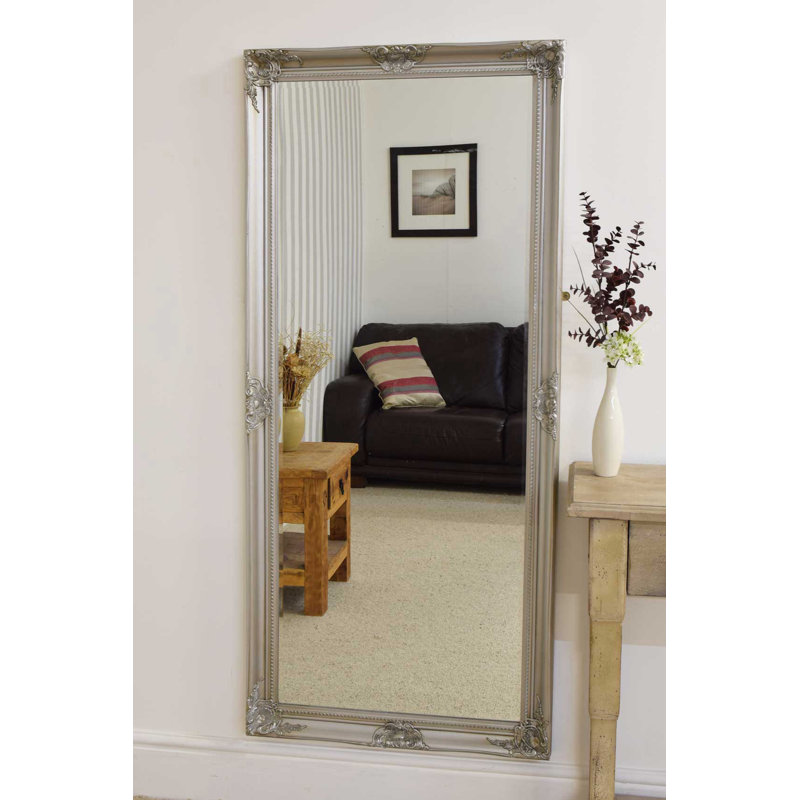 Chaudiere Flat Wall Mirror, 168 H x 76cm W x 5cm D, Silver