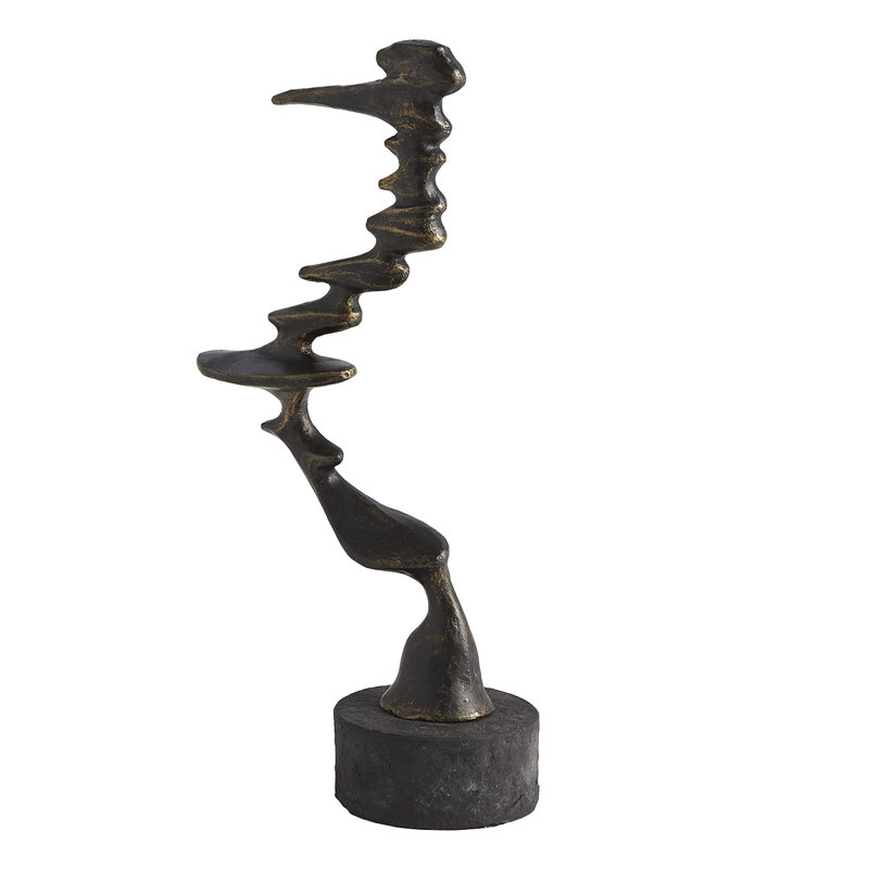 Large Wind Blown Sculpture, Bronze