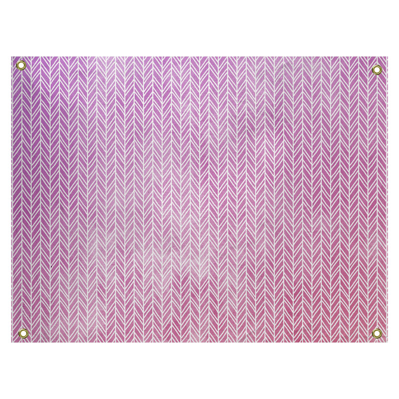 Tapisserie chevrons par katelyn elizabeth Avicia, H 27,5 po x l 37,5 po, Intérieur / extérieur