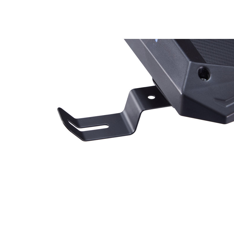 Lamaiyah Steel Computer Desk with Power Outlet
