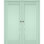 Veregio Paneled Sliding Closet Doors