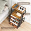 30cm W Metal Bedside Table
