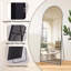 Aluminum Alloy Framed Full Length Mirror with Stand Large Wall Mirror-853291692-853291699