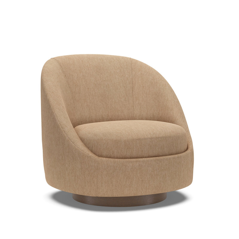 Chaise pivotante Genevieve, 2713-16, Noyer