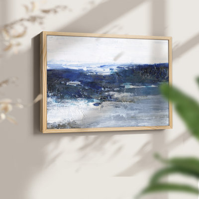 Mysterious Sea II - Reproduction encadrée - Restickable