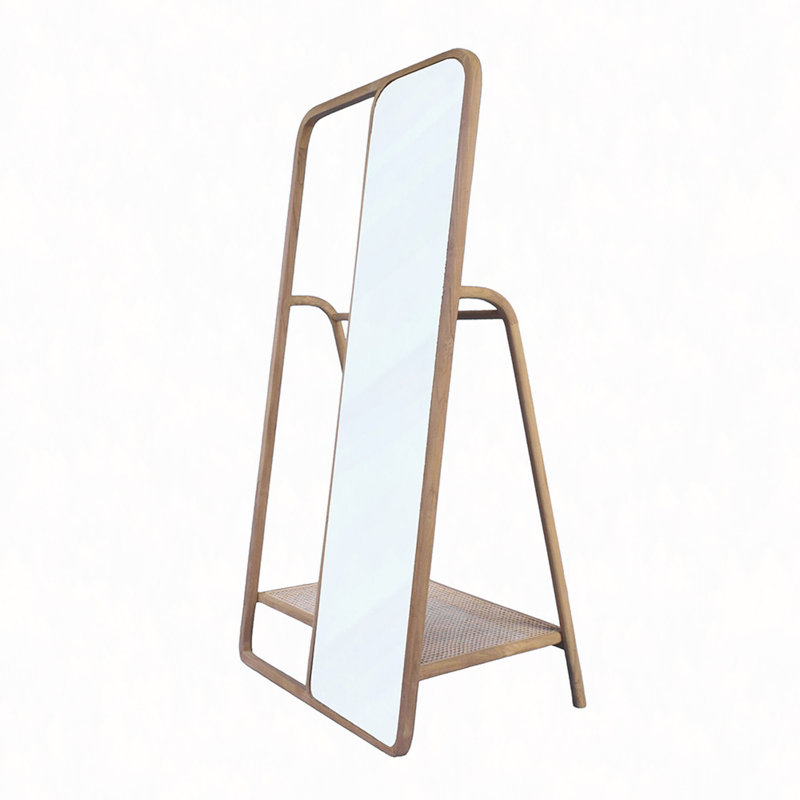 38 X23 X71.5" Clothes Hanger With Mirror,Large
