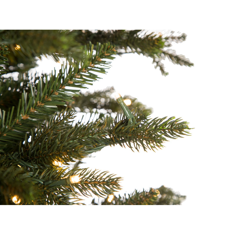 Jamestown Lighted Artificial Fir Christmas Tree, 7.5'
