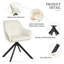 51cm H Upholstered Arm Dining Chair-865234097-850639128