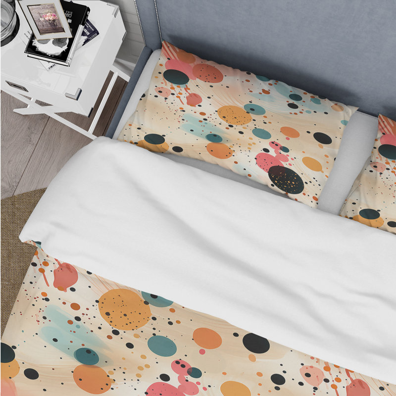 Ensemble de housse de couette Bohème Vibes, Housse de couette pour très grand lit et 2 très