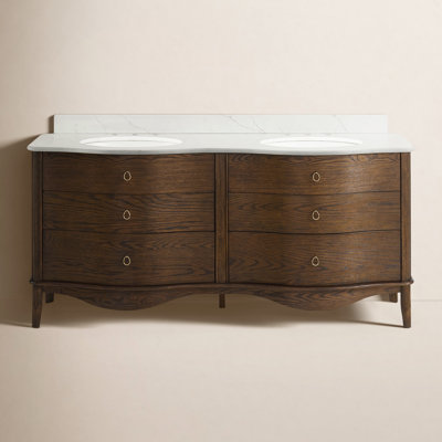 Emmy Oak Single Bathroom Vanity