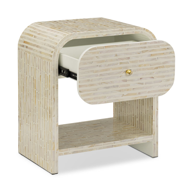 Table de chevet en nacre Borno