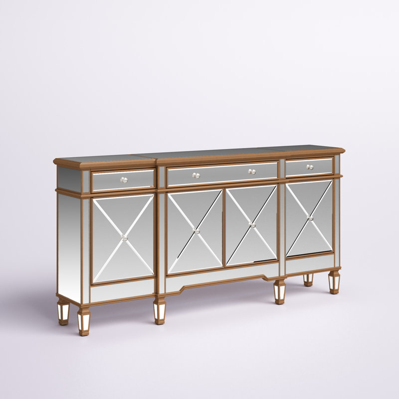 Briel 72'' Sideboard, Gold