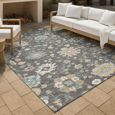 Machine Washable Indoor/Outdoor Chantille ACN2930 Global Rug