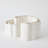 Crescent Printed Vase-Matte White-Sm-119364165
