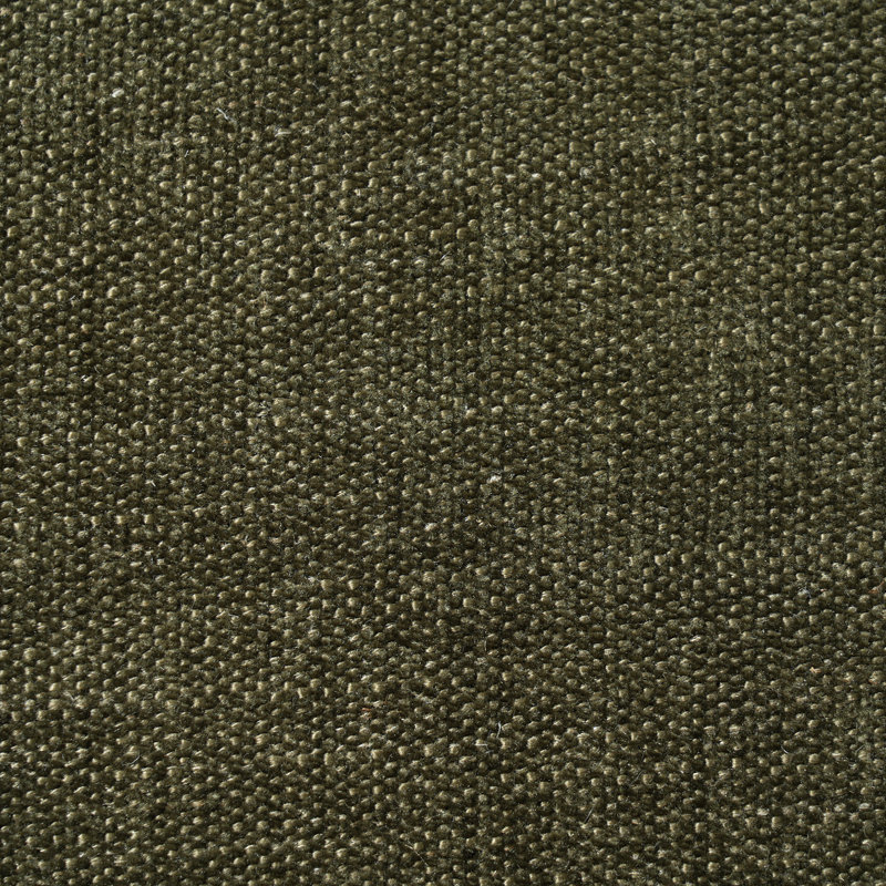 Lit plateforme tapissier avec deux coussins amovibles Boucle, Très grand californien, Vert olive
