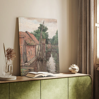 Framed On Canvas Print